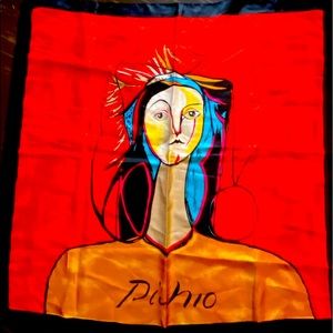 Picasso Female Portrait Scarf